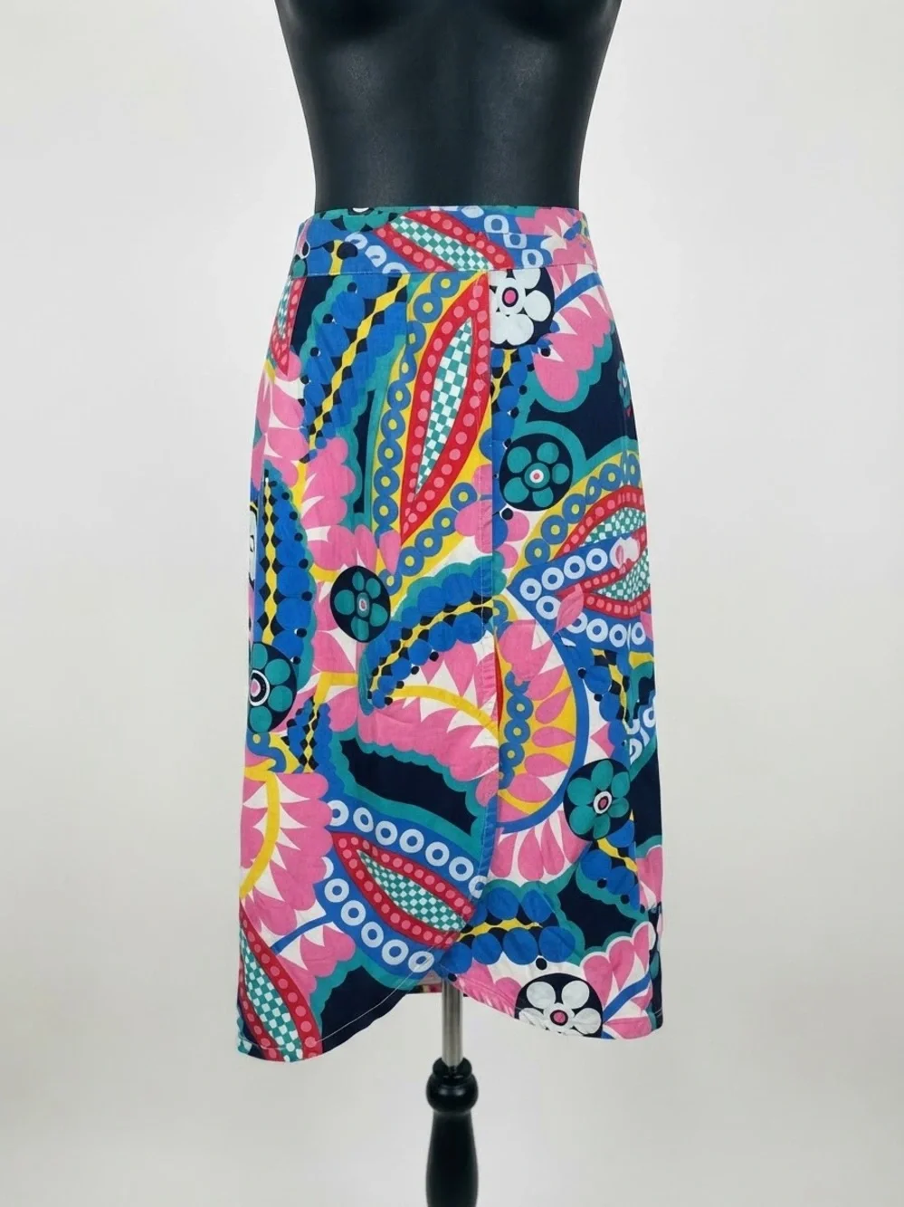 J.Crew Tie-Back Tulip Skirt in Ratti Kaleidoscope Floral